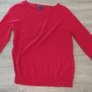Worthington Red Sweater (Size Medium)